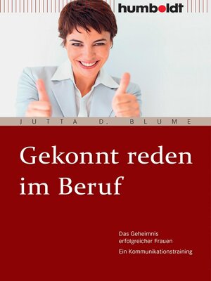 cover image of Gekonnt reden im Beruf